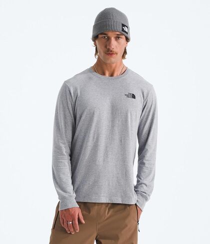 THE NORTH FACE Men's Evolution Sketch Long-Sleeve Tee | Cotton Shirt with a Logo Graphic in Saudi Arabia