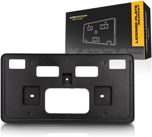 for Honda Civic 2016 2017 2018 License Plate Bracket | Front | Coupe/Sedan | Plastic | Replacement for HO1068123 | 71145TBAA00 in Saudi Arabia