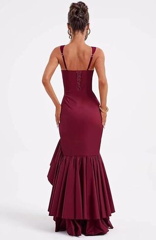 Ternlm Ruffles Cocktail Dresses Long for Women 2025 Mermaid Prom Dress for Teens TN250 in Saudi Arabia
