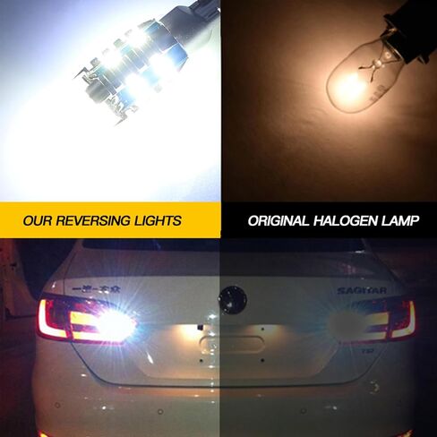 194 مصابيح LED لضوء لوحة الترخيص 6500K أبيض مشرق ، T10 168 مصابيح LED 194 168 2825 W5W مصابيح LED للسيارة خريطة باب القبة مجاملة. in Kuwait