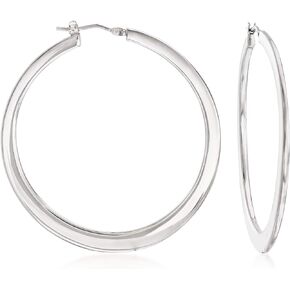Ross-Simons Italian Sterling Silver Large Hoop Earrings