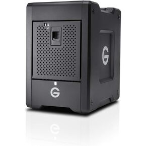 G-Technology 8TB G-SPEED Shuttle SSD with Thunderbolt 3 with ev Series Bay Adapter - Transportable 8-Bay RAID Storage Solution - 0G10188-1