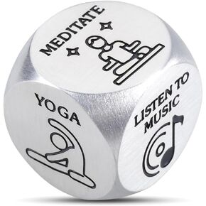 Self Care Anxiety Relief Gifts Dice for Women Men Stress Relief Gifts for Him Her Mental Health Gifts for Female Male Valentines Gifts for Friends Coworkers Son Daughter Christmas Stocking Stuffers in Kuwait