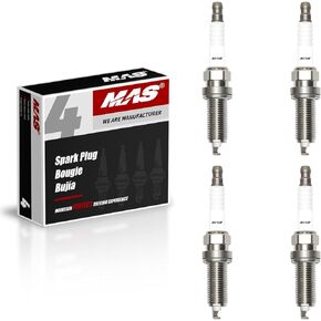 MAS Set of 4 Iridium Spark Plugs 9029 Compatible with Chevrolet Nissan Altima Cube NV200 Sentra Versa 1.8L 2.0L 2.5L L4 Replacement for 9029 22401JA01B22401JA07B586141316B2401JA01BDILKAR6A11