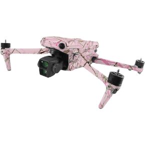 MightySkins Skin Compatible with DJI Air 3 - Conceal Pink | Protective, Durable, and Unique Vinyl Decal wrap Cover | Easy to Apply, Remove, and Change Styles