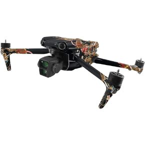 غلاف MightySkins متوافق مع DJI Air 3 - Stitch Dragons | غطاء ملتف واقٍ ومتين وفريد ​​من نوعه من الفينيل | سهل التطبيق والإزالة وتغيير الأنماط