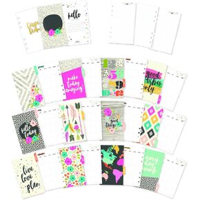 Carpe Diem by Simple Stories Personal Good Vibes Monthly Planner Inserts