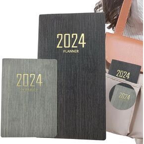 2 PACK Pocket Calendar 2024-2025 for Purse, Monthly Planner 2024-2025, Two Year Monthly Planner Pocket Size from Jan 2024 to Dec 2025