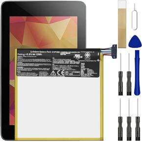 for Google Nexus 7 FHD 2nd ASUS ME571KL K009 C11P1303 Replacement Battery with Tools Adhesive