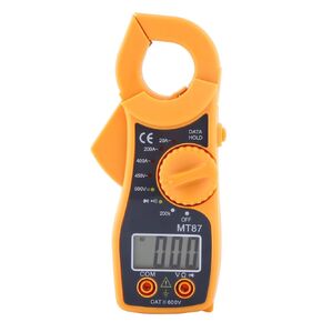 Digital Clamp Multimeter 1999 Counts AC DC 600V 400A Voltage Current Resistance Voltmeter Ammeter Ohmmeter Volt Amp Tester LCD Display Automotive Household Electrical Meter