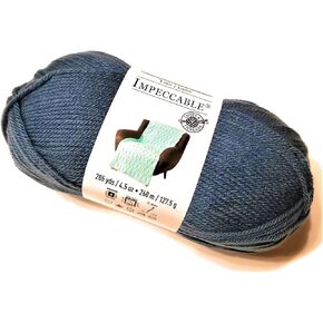 Loops & Threads Impeccable Yarn - 1 Ball 4.5 Ounces - Misty Blue