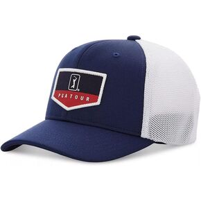 PGA TOUR Golf Americana Trucker Hat Peacoat