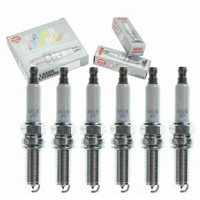 6 pc NGK Laser Platinum Spark Plugs compatible with Mercedes-Benz C300 3.0L V6 2008-2012