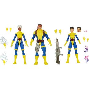 Marvel Legends X-Men 6 Inch Action Figure 3-Pack | Forge, Storm, & Jubilee