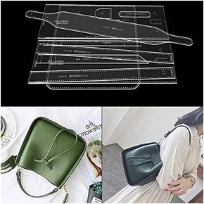 AAB-208 Handbag Shoulder Bag Acrylic Template Leather Pattern Acrylic Leather Pattern Leather Templates for Shoulder Bags
