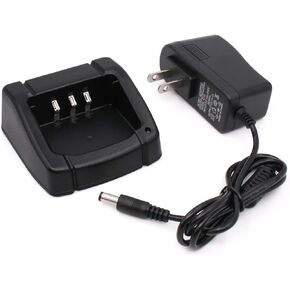 Replace SBH-22 Charger Compatible for Yaesu FT-25R FT-65R FT25 FT65 Handheld Radios Yaesu SBR-25li SBR-26li Battery Charger