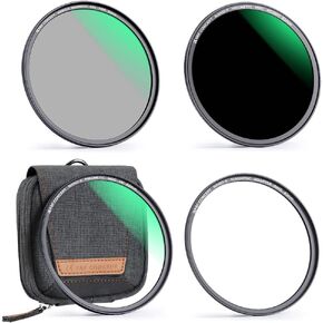 K&F Concept 43mm Magnetic MCUV&CPL&ND1000 Filters Kit