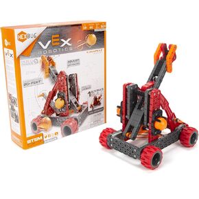 مجموعة منجنيق الروبوتات HEXBUG VEX 2.0، تعلم العلوم والتكنولوجيا والهندسة والرياضيات، ألعاب للأطفال (أحمر) in Kuwait