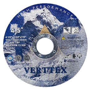 4 1/2"x1/24"x7/8" Inch Abrasive Cut Off Wheel, Fiber Glass Reinforced Cutting Wheel for Stainless Steel, Carbon Steel, Metal- 50 Pack (Cut Off Wheel_4 1/2"x1/24"x7/8", 50, Count)