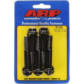 ARP M10 x 1.25 x 60 12pt Black Oxide Bolts (5/pkg)