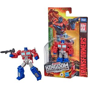 Transformers Toys Generations War for Cybertron: Kingdom Core Class WFC-K1 Optimus Prime Action Figure - Kids Ages 8 and Up, 3.5-inch
