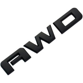 1Pc 2010-2020 Acadia Terrain Liftgate AWD Letter Emblem 3D Badge Nameplate Replacement for Acadia Terrain (Chrome)