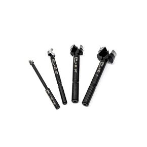 BORA Tempest Forstner Bit : 4 Pc Set in Clamshell, 1/4", 1/2", 3/4" & 1"