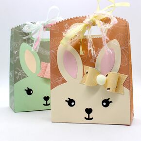 KSCRAFT Easter Gift Bag Metal Cutting Dies Stencils for DIY Scrapbooking Decorative Embossing DIY Paper Card