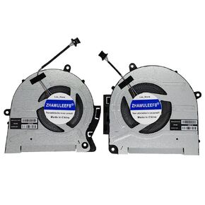 Replacement New CPU and GPU Cooling Fan for HP Envy 17-CH 17X 17M-CH 17-CH0008CA 17-CH0010CA 17T-CH 17T-CH000 EG50050S1-1C160-S9A EG50050S1-1C170-S9A TPN-W148 M45786/7-001 DC5V 2.5W