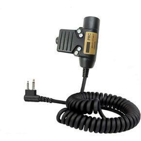 Amplified U94 PTT System for Comtac/MSA Sordin Compatible with Motorola 2-pin Radio