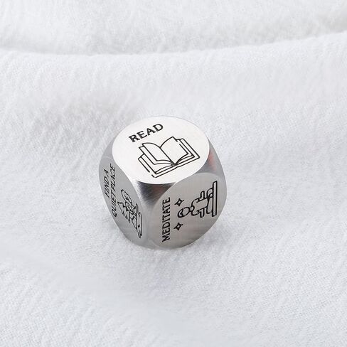 Self Care Anxiety Relief Gifts Dice for Women Men Stress Relief Gifts for Him Her Mental Health Gifts for Female Male Valentines Gifts for Friends Coworkers Son Daughter Christmas Stocking Stuffers in Kuwait