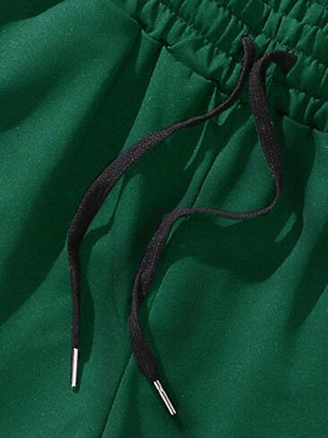 Men's Floral Printed Elastic Waist Pockets Drawstring Summer Workout Athletic Shorts in Saudi Arabia