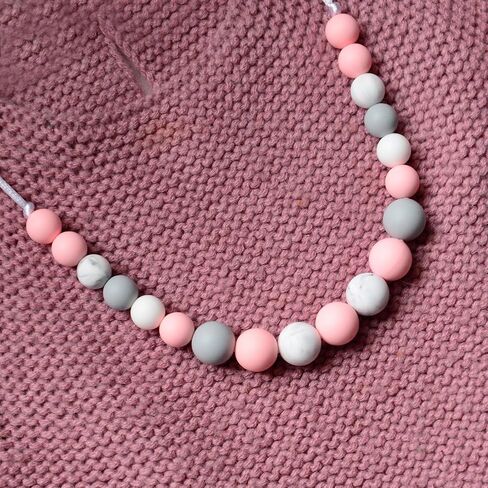 PATIKIL 12mm Silicone Beads, 100PCS Silicone Beads Bulk Spacer Beads Focal Cute for Pens Keychain Bracelets Necklace Jewelry Making, Red in Saudi Arabia