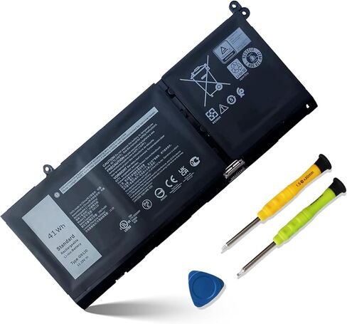 بطارية كمبيوتر محمول G91J0 متوافقة مع Dell Latitude 3320 3420 3520 Inspiron 5410 5418 3510 3511 3515 5515 Vostro 5510 5515 Series V6W33 0WV3K8 0VKYJX 0MVK11 0XDY9K 0PG8YJ 0927N5 0MGCM 5 0FH3K2 in Kuwait