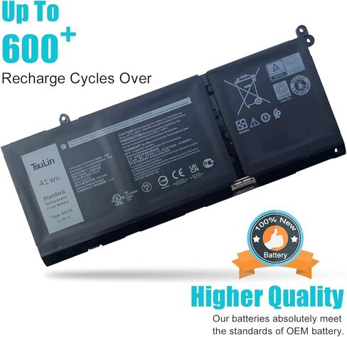 بطارية كمبيوتر محمول G91J0 متوافقة مع Dell Latitude 3320 3420 3520 Inspiron 5410 5418 3510 3511 3515 5515 Vostro 5510 5515 Series V6W33 0WV3K8 0VKYJX 0MVK11 0XDY9K 0PG8YJ 0927N5 0MGCM 5 0FH3K2 in Kuwait
