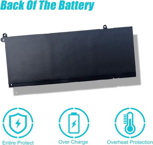 بطارية كمبيوتر محمول G91J0 متوافقة مع Dell Latitude 3320 3420 3520 Inspiron 5410 5418 3510 3511 3515 5515 Vostro 5510 5515 Series V6W33 0WV3K8 0VKYJX 0MVK11 0XDY9K 0PG8YJ 0927N5 0MGCM 5 0FH3K2 in Kuwait