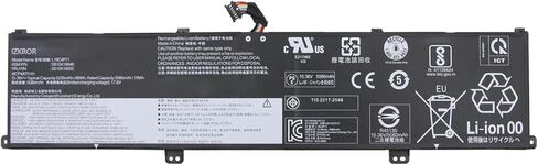استبدال بطارية L19C4P71 80Wh 5235mAh لجهاز Lenovo ThinkPad P1 الجيل الثالث 20TH 20TJ / X1 Extreme الجيل الثالث 20TK 20TL Series كمبيوتر محمول SB10X19048 5B10X19050 L19M4P71 SB10X19047 5B10X19049 15.36V in Saudi Arabia