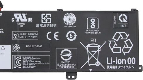 استبدال بطارية L19C4P71 80Wh 5235mAh لجهاز Lenovo ThinkPad P1 الجيل الثالث 20TH 20TJ / X1 Extreme الجيل الثالث 20TK 20TL Series كمبيوتر محمول SB10X19048 5B10X19050 L19M4P71 SB10X19047 5B10X19049 15.36V in Saudi Arabia