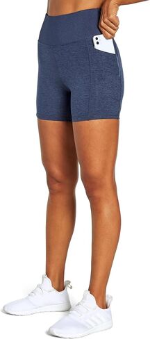 Zobha Women's Bailey High Rise Pocket Bike Short in Kuwait