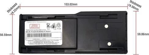 2 حزمة BP-224 تبديل البطارية ل Icom IC-M32 IC-IC-M31 IC-IC-M2A IC-M21 الجزء رقم BP-224H 1100mAh in Kuwait
