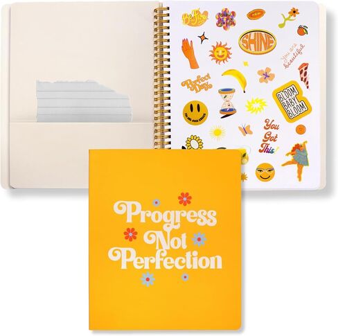 ban.do Undated Weekly Planner, To Do List Notebook with Stickers, Guided Wellness Journal, Daily Organizer for School or Office, Face the Day in Saudi Arabia