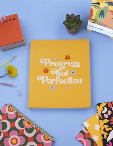 ban.do Undated Weekly Planner, To Do List Notebook with Stickers, Guided Wellness Journal, Daily Organizer for School or Office, Face the Day in Saudi Arabia