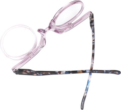 نظارات عالمية طويلة النظر قابلة للطي نظارات قراءة مكبرة عدسات قابلة للطي نظارات مكياج + 1.0 ~ + 4.0 in Saudi Arabia