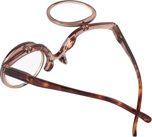 نظارات عالمية طويلة النظر قابلة للطي نظارات قراءة مكبرة عدسات قابلة للطي نظارات مكياج + 1.0 ~ + 4.0 in Saudi Arabia