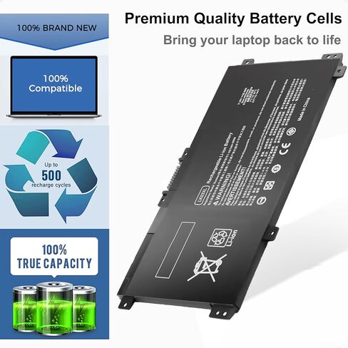 LK03XL بطارية لجهاز HP Envy X360 17-AE 17-BW 17-CE 15-BP 15-BQ 15M-CN: 15-bp100tx 15-bp194cl 15m-bp112dx 15m-cn0011dx 15m-cn0012dx 17-ae143ng 17m-ae0xx 15 م-cn0xxx 2 -في 1 كمبيوتر محمول in Kuwait