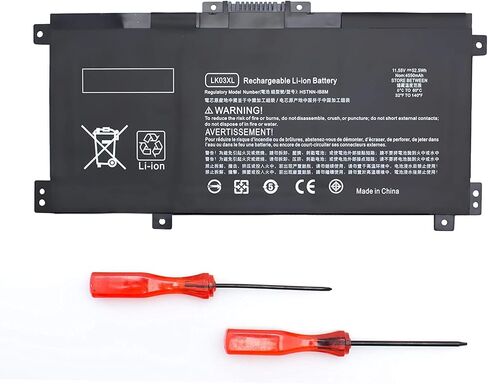 LK03XL بطارية لجهاز HP Envy X360 17-AE 17-BW 17-CE 15-BP 15-BQ 15M-CN: 15-bp100tx 15-bp194cl 15m-bp112dx 15m-cn0011dx 15m-cn0012dx 17-ae143ng 17m-ae0xx 15 م-cn0xxx 2 -في 1 كمبيوتر محمول in Kuwait