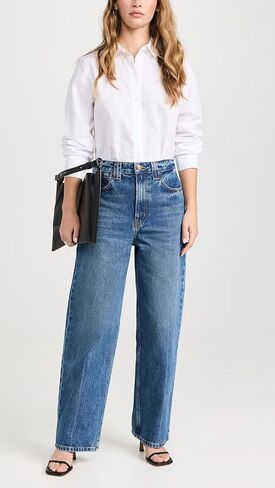 جينز نسائي مريح متوسط ​​الطول in Kuwait