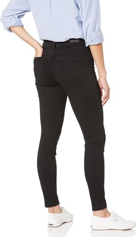 [BLANKNYC] Womens Luxury Clothing Mid-Rise Skinny Denim Jeans, Comfortable & Stylish Pants, The Bond, Night Mania, 28 in Saudi Arabia