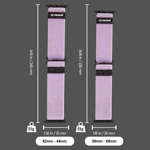 سوار ساعة CASE-MATE بنفسجي بنفسجي مقاس 42-44 ملم متوافق مع Apple Watch Series 2 in Saudi Arabia