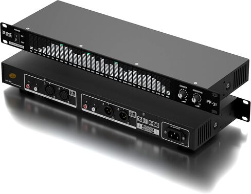 BDS PP-31 محلل طيف الصوت الرقمي يعرض طيف الموسيقى VU متر أبيض in Kuwait